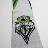 Seattle Sounders FC Ruffneck Scarf Scarf Unisex Lime Green/Gray Used OSFA-ACCS-006745