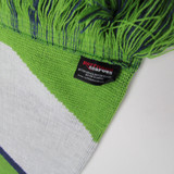 Seattle Sounders FC Ruffneck Scarf Scarf Unisex Lime Green/Gray Used OSFA-ACCS-006745