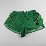 Notre Dame Fighting Irish Under Armour Running Short Men's Green Used M-SHOR-032342