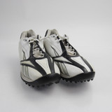 Reebok Football Cleat Men's White/Black Used 12.5-CLEA-013819