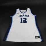 San Diego Toreros Nike Team Game Jersey - Basketball Women's White New-JRSY-008889