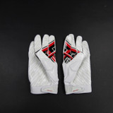 Texas Tech Red Raiders Under Armour Gloves - Receiver Men's White New 3XL-EQPT-005440