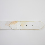 Unbranded Belt Unisex White Used 28-ACCS-006872