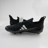 adidas adizero Football Cleat Men's Black/Purple New without Box-CLEA-013797