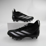 adidas adizero Football Cleat Men's Black New without Box 12.5 CLEA-013801