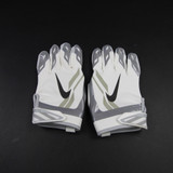 Nike Vapor Gloves - Receiver Men's White/Gray Used 2XL-EQPT-005479