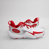 Under Armour Basketball Shoe Men's White/Red New without Box 15-SHOE-018866