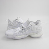 adidas Basketball Shoe Men's White Used-SHOE-018868