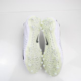 Nike Alpha Menace Football Cleat Men's White Used 12.5 CLEA-013859