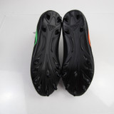 Miami Hurricanes adidas Nasty Football Cleat Men's Black/Green New-CLEA-013935