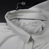 Under Armour HeatGear Polo Women's Off-White New with Tags XXL TOPS-150178