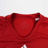 Nebraska Cornhuskers adidas Aeroready Short Sleeve Shirt Men's Red New S-TOPS-150186