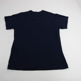 Gildan Short Sleeve Shirt Men's Navy Used L TOPS-150217