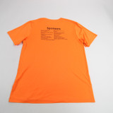 Hanes Long Sleeve Shirt Men's Orange Used L TOPS-150218