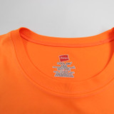 Hanes Long Sleeve Shirt Men's Orange Used L TOPS-150218