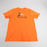 Hanes Long Sleeve Shirt Men's Orange Used L TOPS-150218