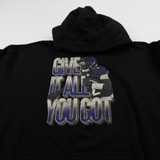 Baltimore Ravens Cotton Heritage Sweatshirt Men's Black Used XL-TOPS-149682