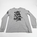 Denver Broncos Nike Nike Tee Long Sleeve Shirt Men's Gray Used Multiple Sizes TOPS-150364