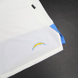 Los Angeles Chargers Nike NFL On Field Dri-Fit Practice Shorts Men's New White/Blue-SHOR-032738