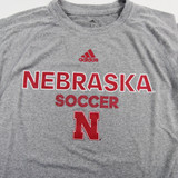 Nebraska Cornhuskers adidas Climalite Short Sleeve Shirt Men's Multiple Sizes TOPS-150421