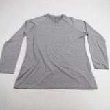 adidas Climalite Long Sleeve Shirt Women's Gray Used M-TOPS-150471