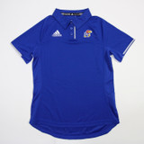 Kansas Jayhawks adidas Climacool Polo Women's Blue New with Tags S TOPS-150535