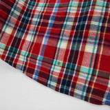 Lands End Button-Up Men's Red Used XL TOPS-150584