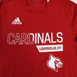 Louisville Cardinals adidas Creator Short Sleeve Shirt Men's New with Tags S TOPS-150691