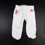 Louisville Cardinals adidas Football Pants Men's White Used M-PNTS-031221