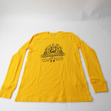 California Golden Bears Under Armour Long Sleeve Shirt Men's Gold New S-TOPS-150725