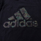 adidas Short Sleeve Shirt Men's Black Used M-TOPS-150766