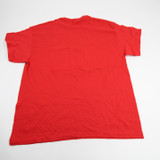 Philadelphia Phillies Gildan Heavy Cotton Short Sleeve Shirt Men's Red Used XL-TOPS-150831