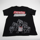 Canvas Short Sleeve Shirt Men's Black Used 3XL TOPS-150845