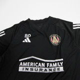 Atlanta United FC adidas Aeroready Short Sleeve Shirt Men's Black Used S-TOPS-150882