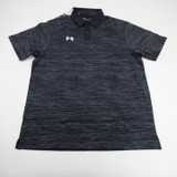 Under Armour HeatGear Polo Men's Black/Heather New with Tags L-TOPS-150921