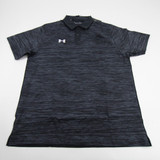 Under Armour HeatGear Polo Men's Black/Heather New with Tags L-TOPS-150929