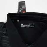 Under Armour HeatGear Polo Men's Black New with Tags L TOPS-150929