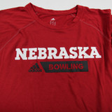 Nebraska Cornhuskers adidas Climalite Short Sleeve Shirt Men's Multiple Sizes TOPS-150952