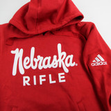 Nebraska Cornhuskers adidas Sweatshirt Men's Red New XS-TOPS-150962