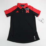 Nebraska Cornhuskers adidas Polo Women's Black New with Tags Multiple Sizes TOPS-150963