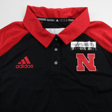 Nebraska Cornhuskers adidas Polo Women's Black New with Tags Multiple Sizes TOPS-150963