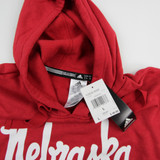 Nebraska Cornhuskers adidas Sweatshirt Men's Red New with Tags Multiple Sizes TOPS-150970