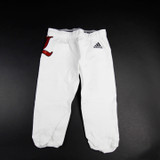 Louisville Cardinals adidas Football Pants Men's White New 3XL-PNTS-031249