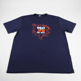 Sport-Tek Short Sleeve Shirt Men's Navy Used XL TOPS-150976