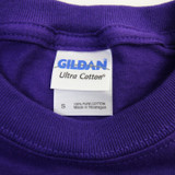 Gildan Heavy Cotton Short Sleeve Shirt Men's Purple Used S-TOPS-150990