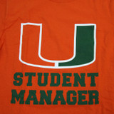 Miami Hurricanes adidas Long Sleeve Shirt Men's New without Tags XS TOPS-151003