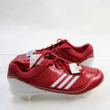 adidas adizero Baseball Cleat Men's Red New without Box Multiple Sizes CLEA-013981