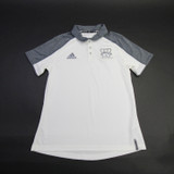 West Virginia Mountaineers adidas Climalite Polo Women's White New M-TOPS-151006
