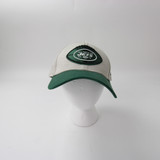 New York Jets New Era 39thirty Fitted Hat Men's Beige Used ML HATS-013880