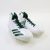 adidas adizero Football Cleat Men's White/Green Used-CLEA-014061